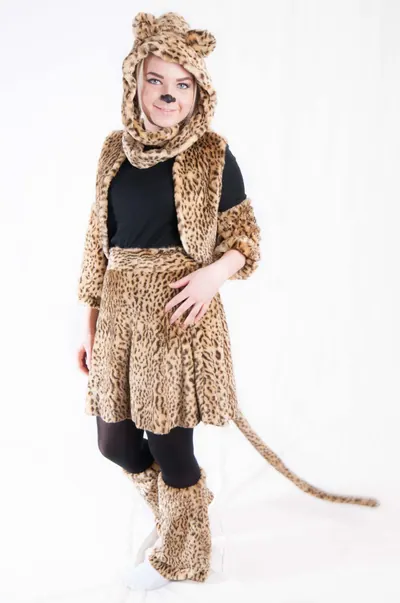 Leopard – kostüüm laenutamiseks (loomad), Väike Nõid Tartu