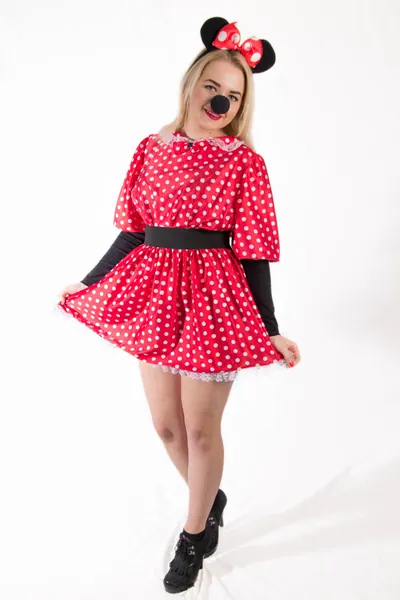 Minnie Mouse 1 – kostüüm laenutamiseks (kangelased & piraadid), Väike Nõid Tartu